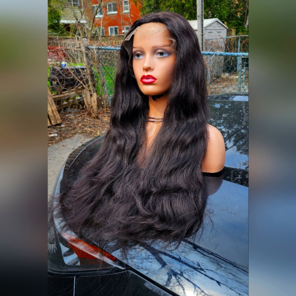 Premuim fibre t frontal lace wig